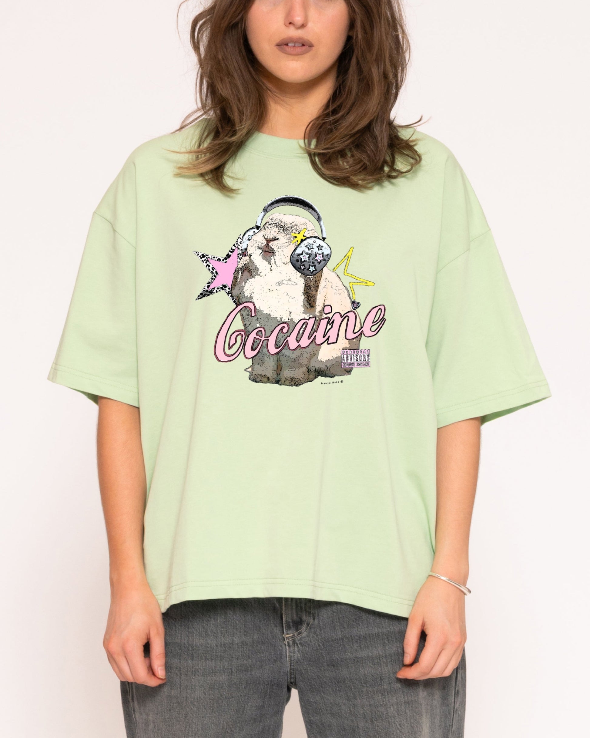 Euphoria Bunny Boxy Crop Tee