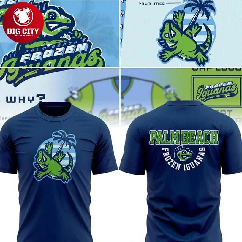 Palm Beach Cardinals Play As Frozen Iguanas 2026 Under Armour Two Sided Shirt