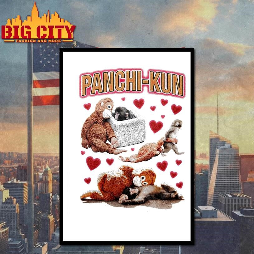 Panchi-Kun Punch lonely monkey shirt