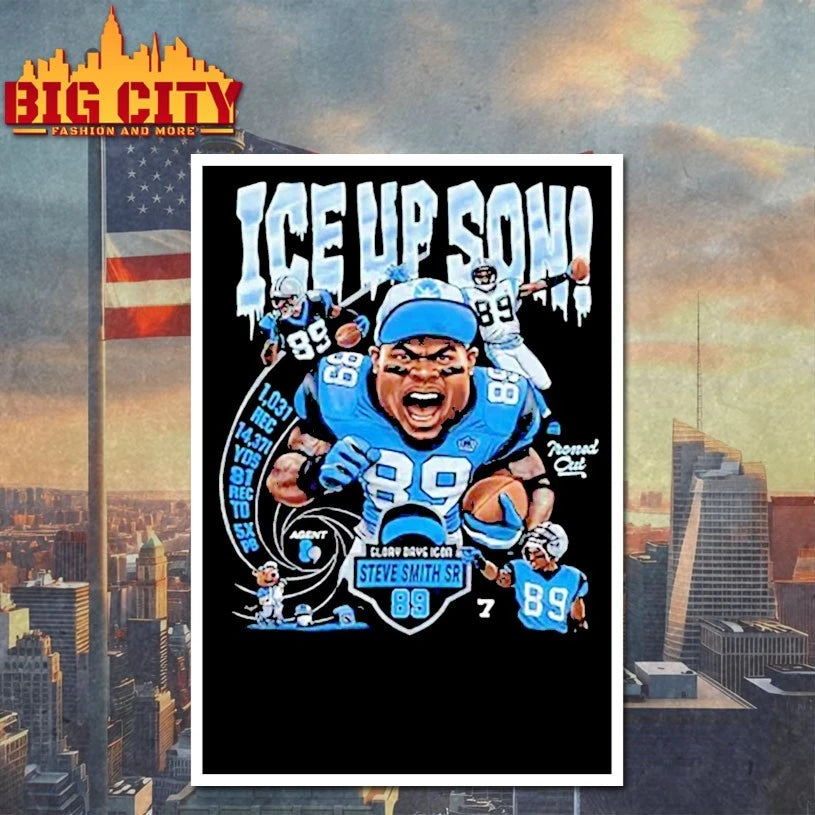 Panthers Steve Smith Sr Ice Up Son Shirt