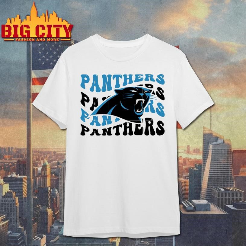 Panthers logo design shirt