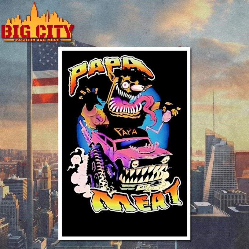 Papa Meat Monster Truck Shirt
