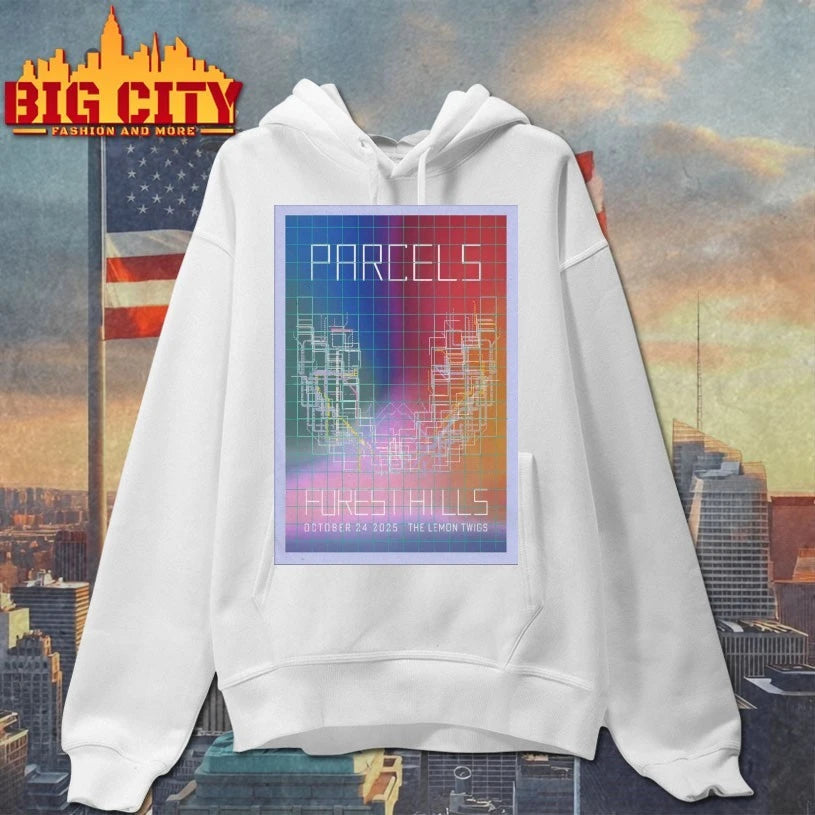 Parcels 10-24-2025 Forest Hills Stadium in Forest Hills NY Poster shirt