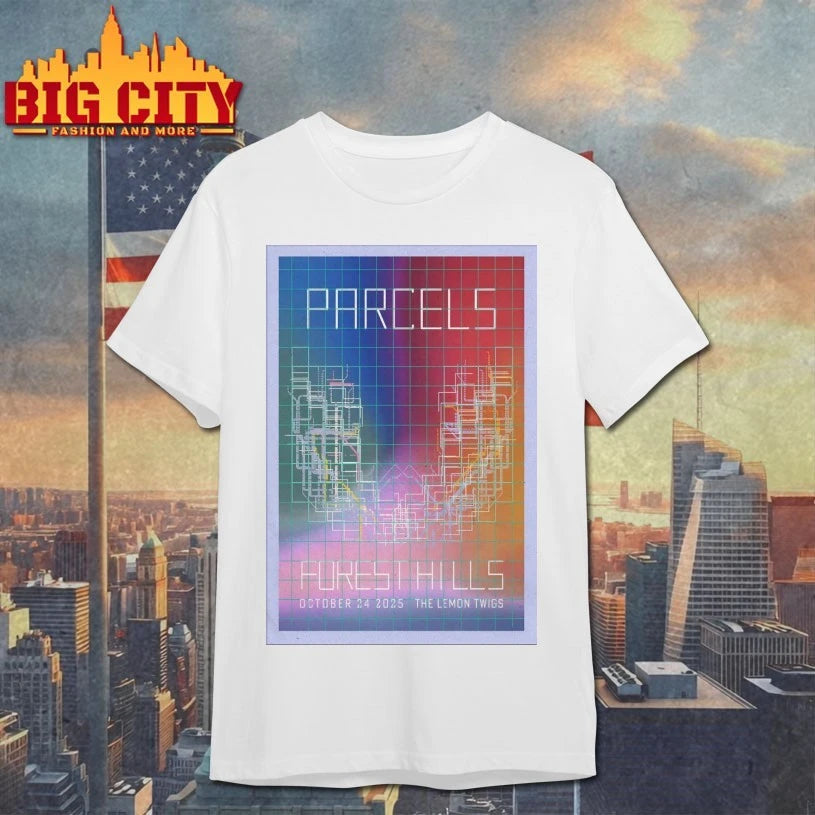 Parcels 10-24-2025 Forest Hills Stadium in Forest Hills NY Poster shirt