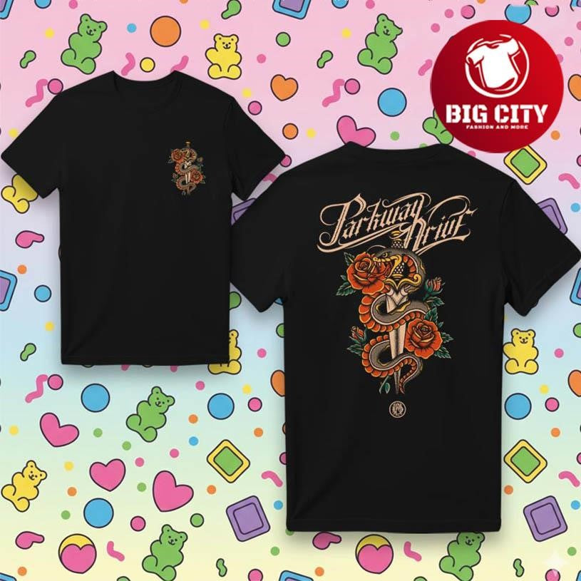 Parkway Drive Snake And Dagger Two Sided Shirt