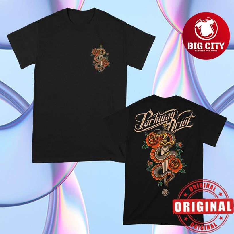 Parkway Drive Snake &amp; Dagger Two Sided Shirt