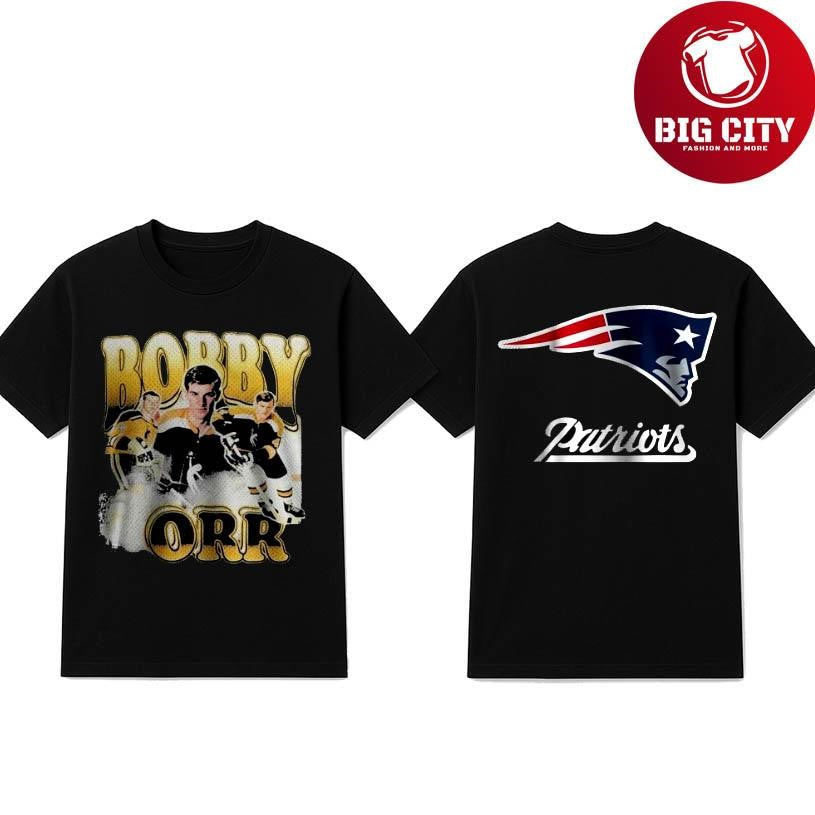 Patriots Bobby Orr 2025 Football Two Sided Shirt
