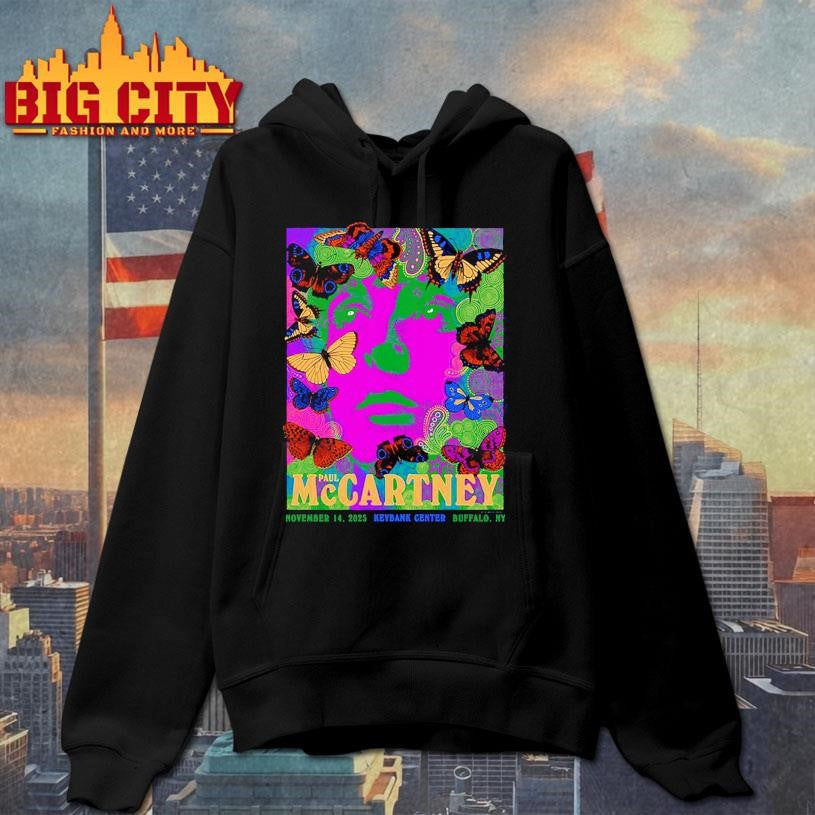 Paul McCartney Got Back 2025 Buffalo New York Event Shirt