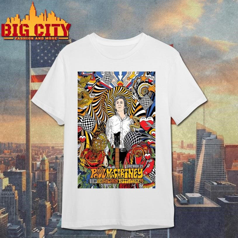 Paul McCartney Pittsburgh PA Nov 11 2025 Merch Poster Shirt