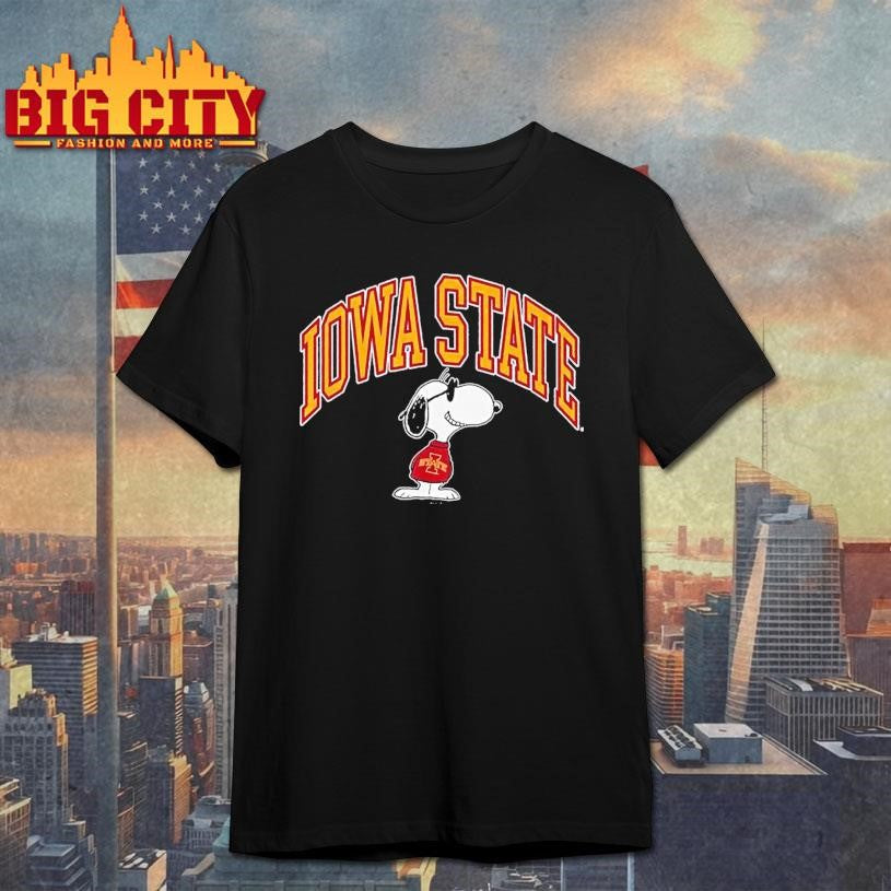 Peanuts X Iowa State Joe College Shirt
