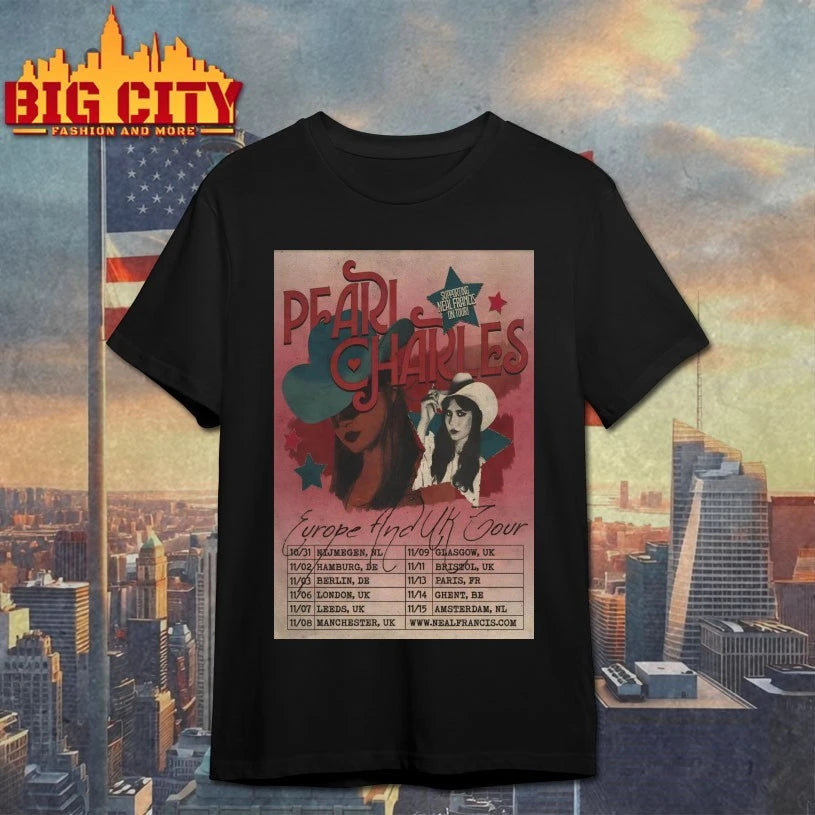 Pearl Charles Europe And UK Tour 2025 Poster Shirt