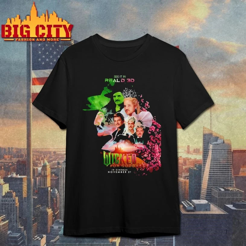 Pedro Pascal Wicked For Good Movie Shirt