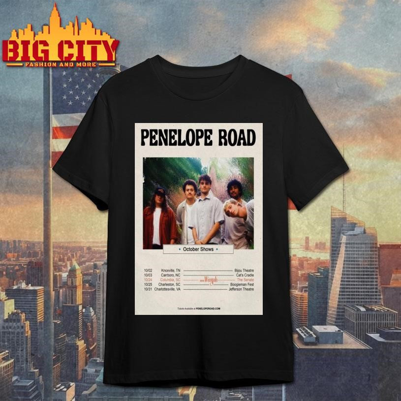 Penelope Road Live Concert Poster Shirt