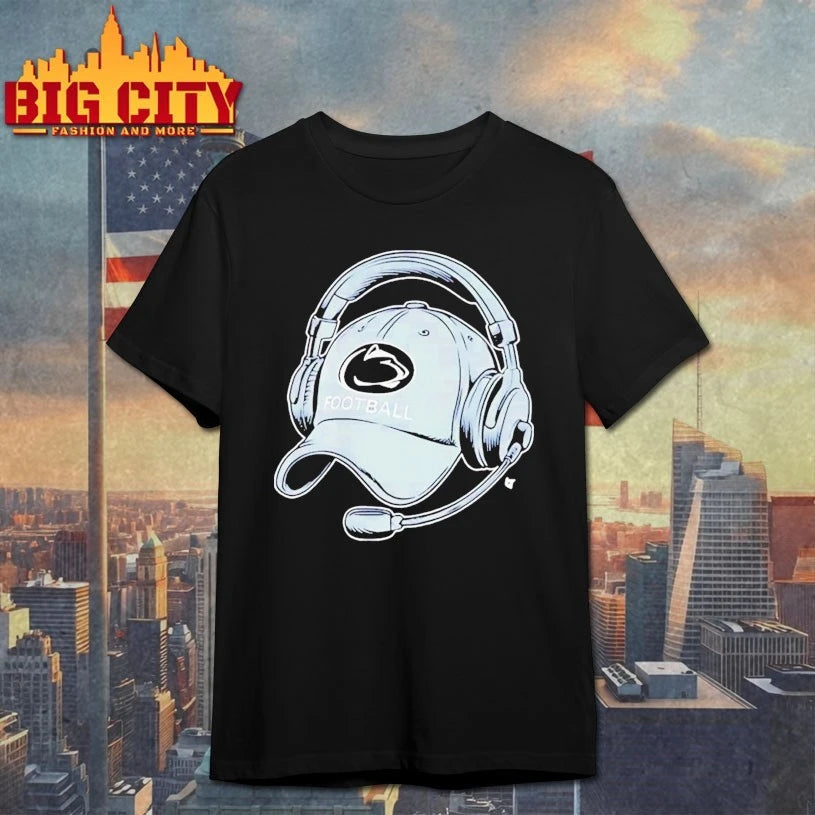 Penn State Football Coach’s Hat and Headset shirt
