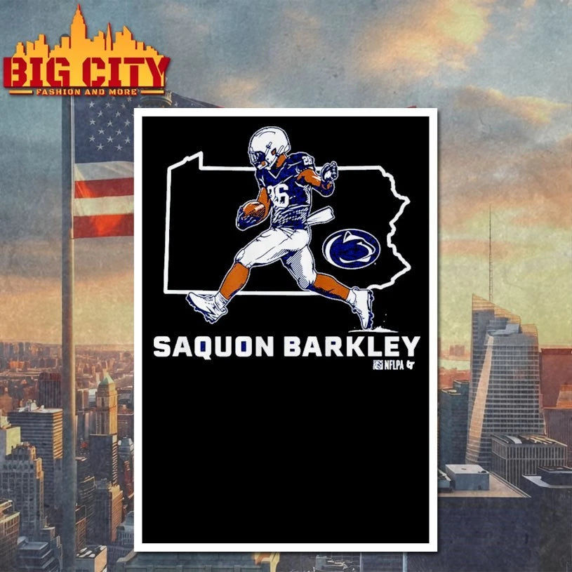 Penn State Football Saquon Barkley State Star shirt