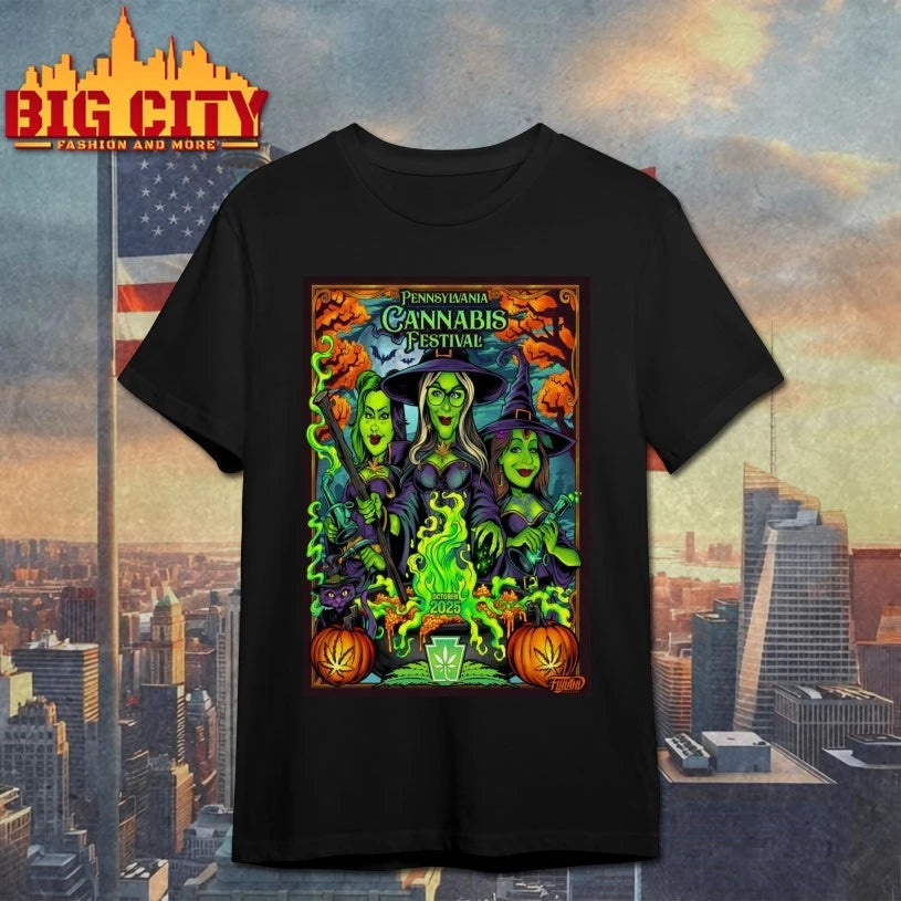 Pennsylvania Cannabis Festival Oct 2025 Tour Poster shirts