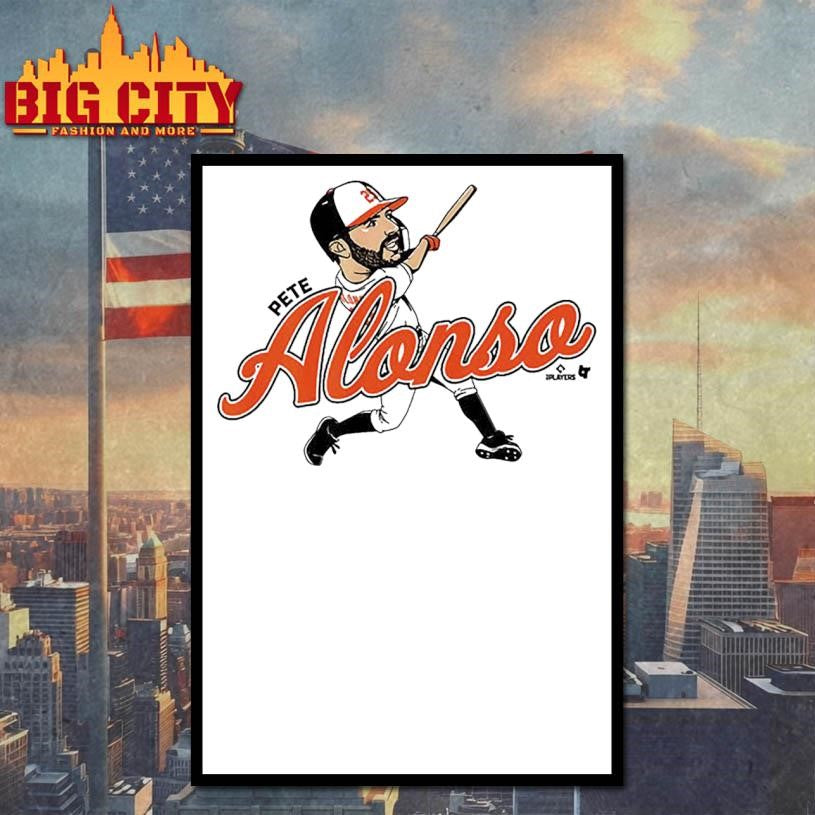 Pete Alonso Baltimore Caricature Shirt
