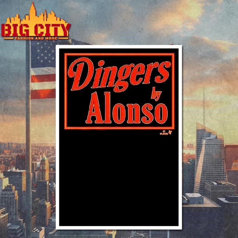 Pete Alonso Baltimore Dingers Sign Shirt