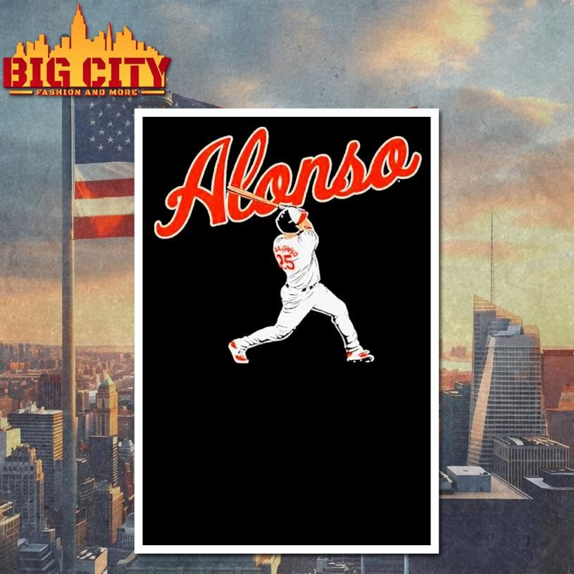 Pete Alonso Baltimore Slugger Swing Shirt