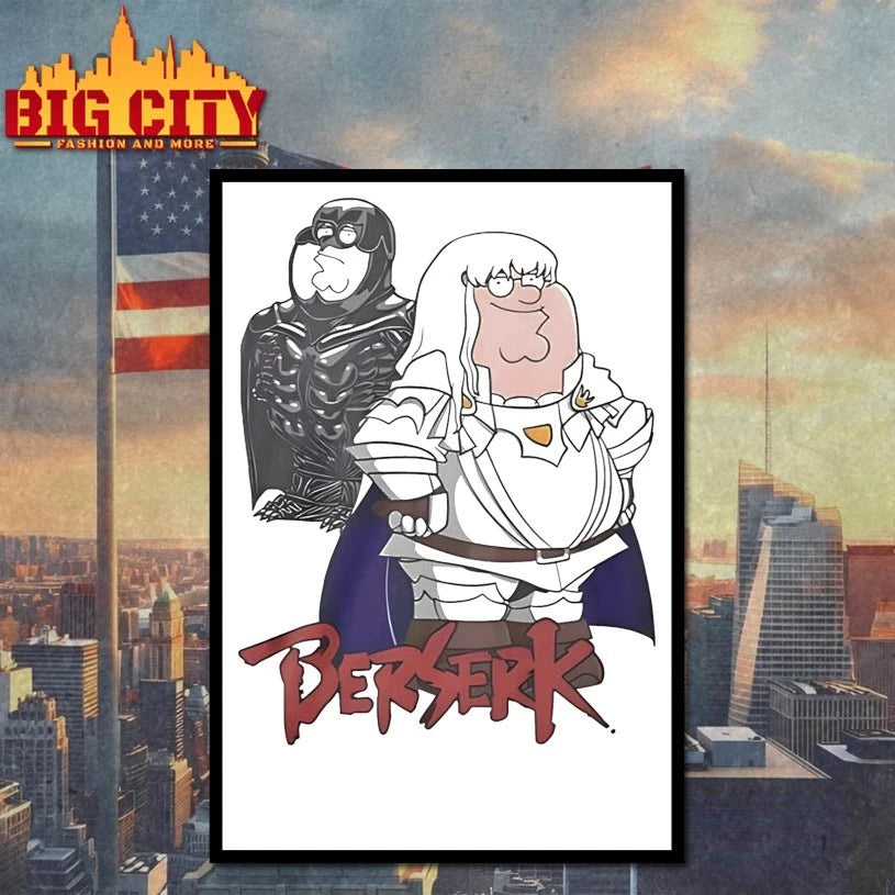 Peter Griffin Family Guy Berserk shirt