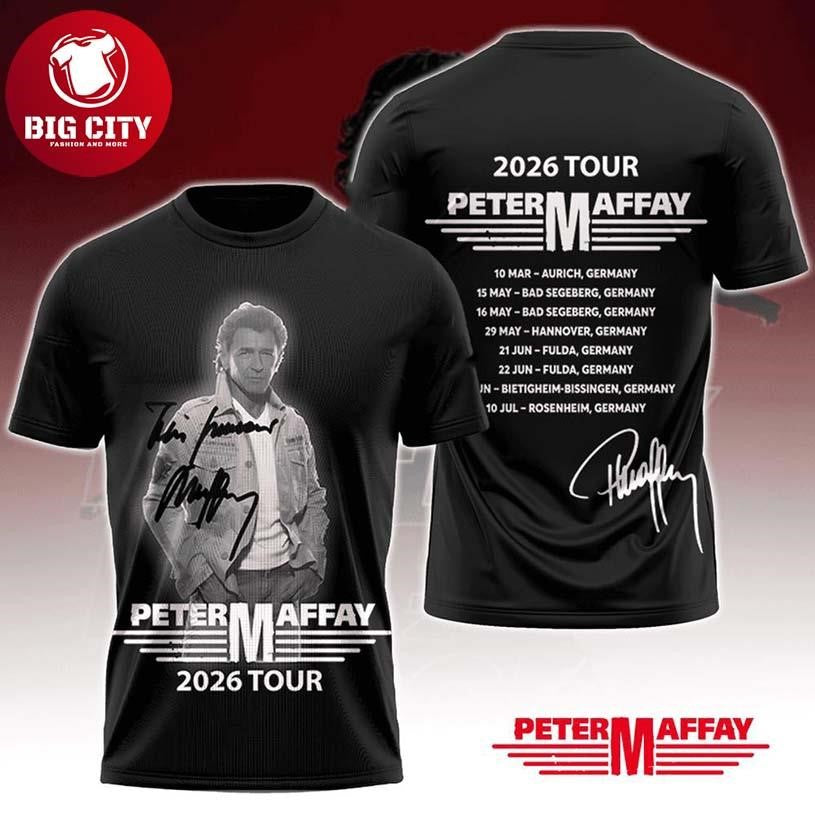 Peter Maffay Tour 2026 Two sided Shirt