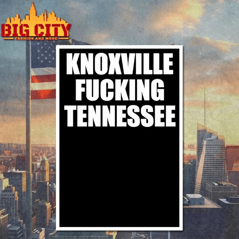 Peyton Wearing Knoxville Fucking Tennessee Shirt