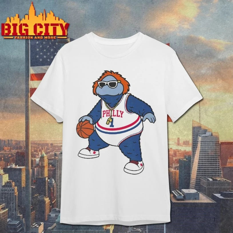 Philadelphia 76ers Big Shot Philly Mascot shirt