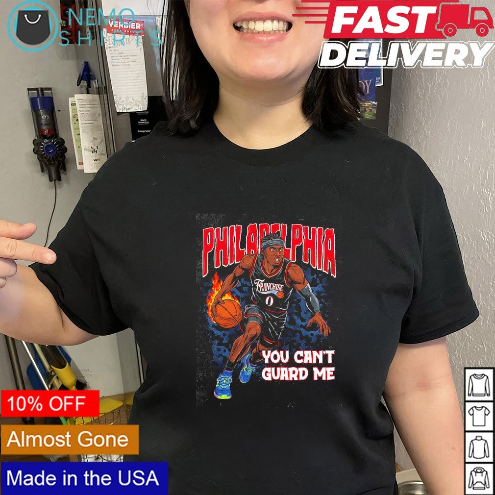 Philadelphia 76ers you can’t guard me shirt