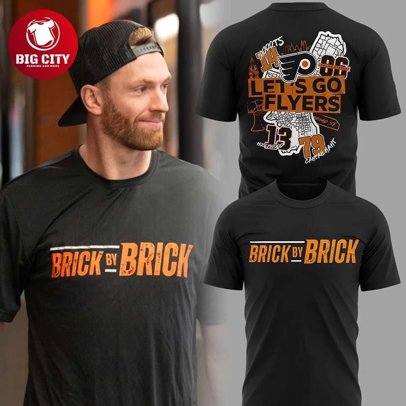 Philadelphia Flyers Brick By Brick Special Two Sided Shirt