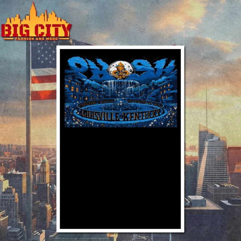 Phish 9 12 2025 Louisville KY Poster shirt