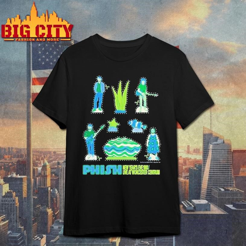 Phish New Year’s Eve 1993 Live At Worcester Centrum Shirt
