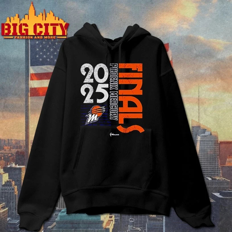 Phoenix Mercury Black 2025 Finals Participant Casual shirt
