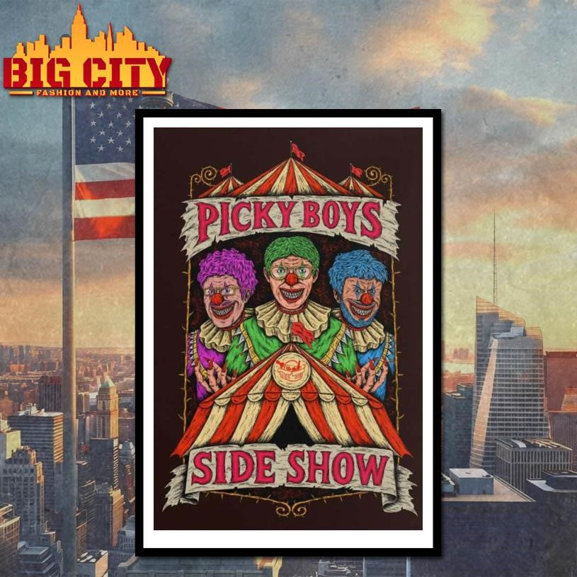 Picky Boys Matte Artwork Poster Shirt
