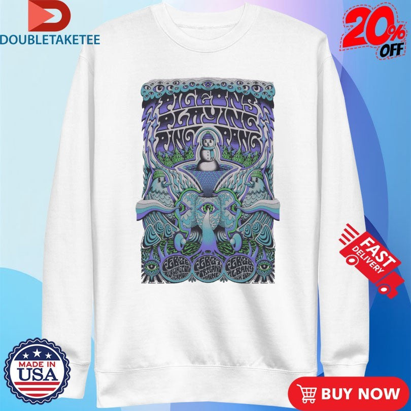 Official  Pigeons Playing Ping Pong Feb 28 2026 New York NY Shirts
