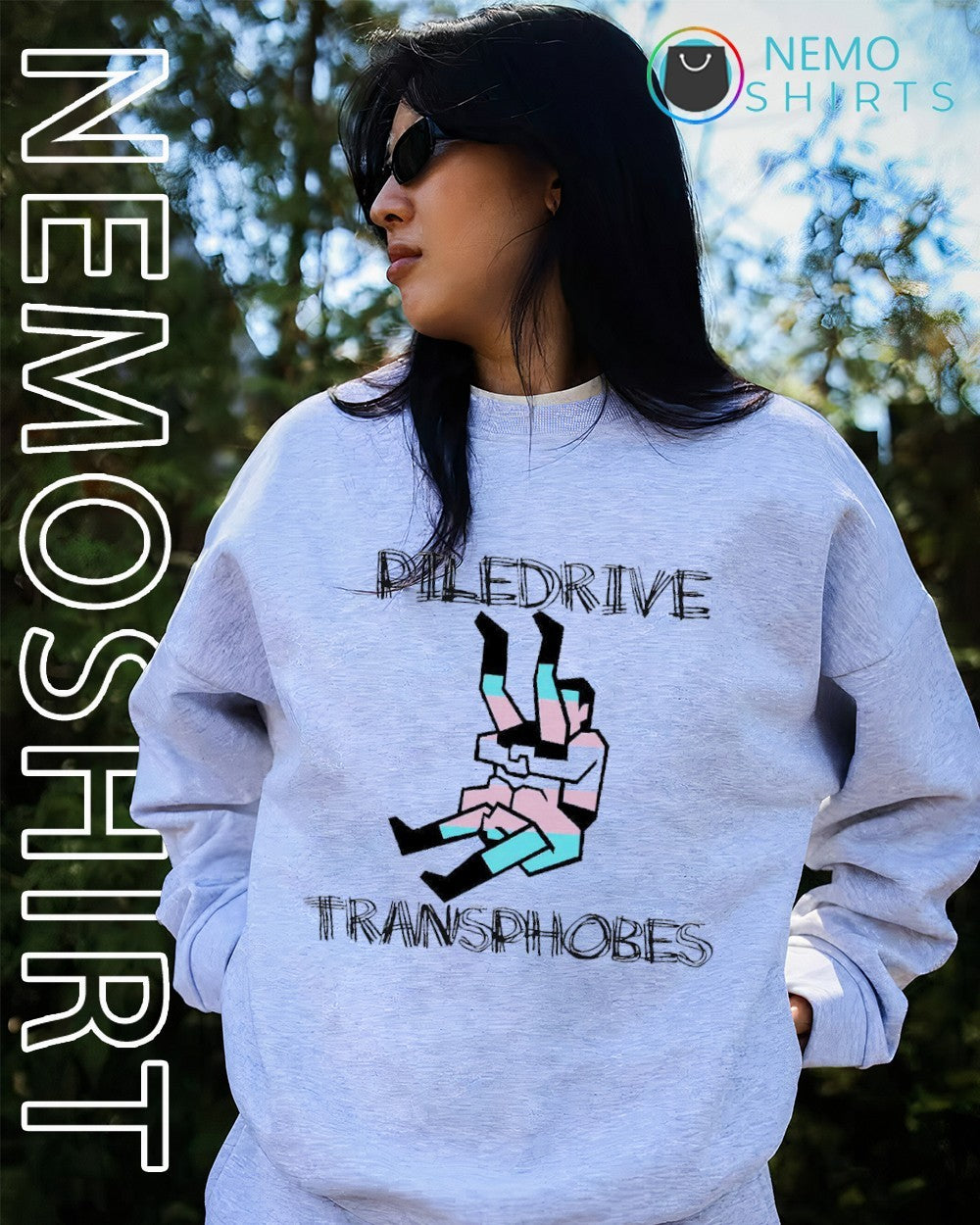 Piledriver transphobes LGBT shirt