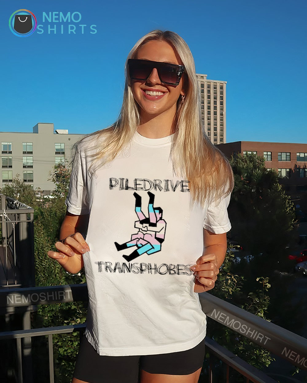 Piledriver transphobes LGBT shirt