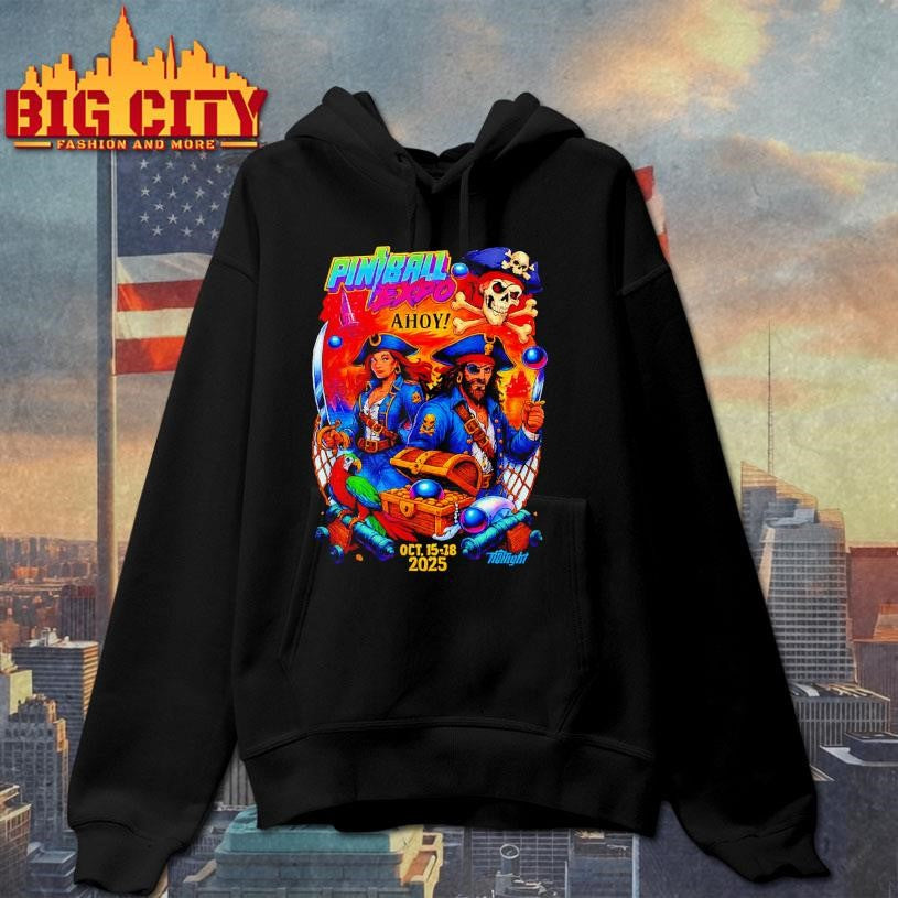 Pinball Expo Oct 15 18 2025 Chicago Il Shirt