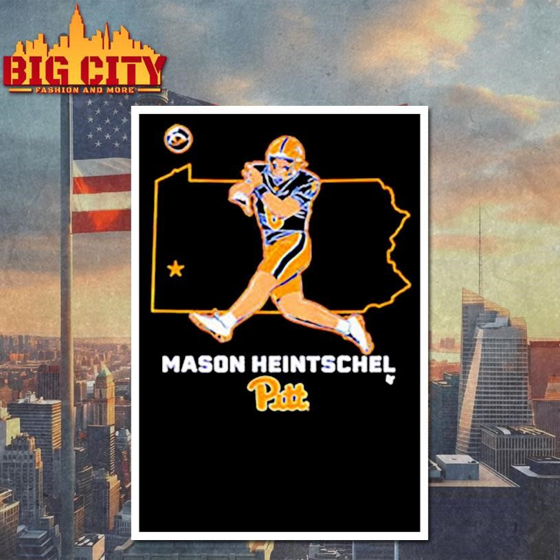 Pitt Football Mason Heintschel State Star QB1 shirt
