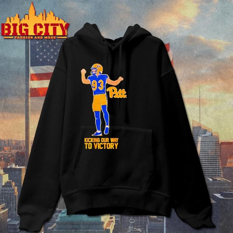 Pitt Panthers Football Trey Butkowski kicking our way to Victory Shirt