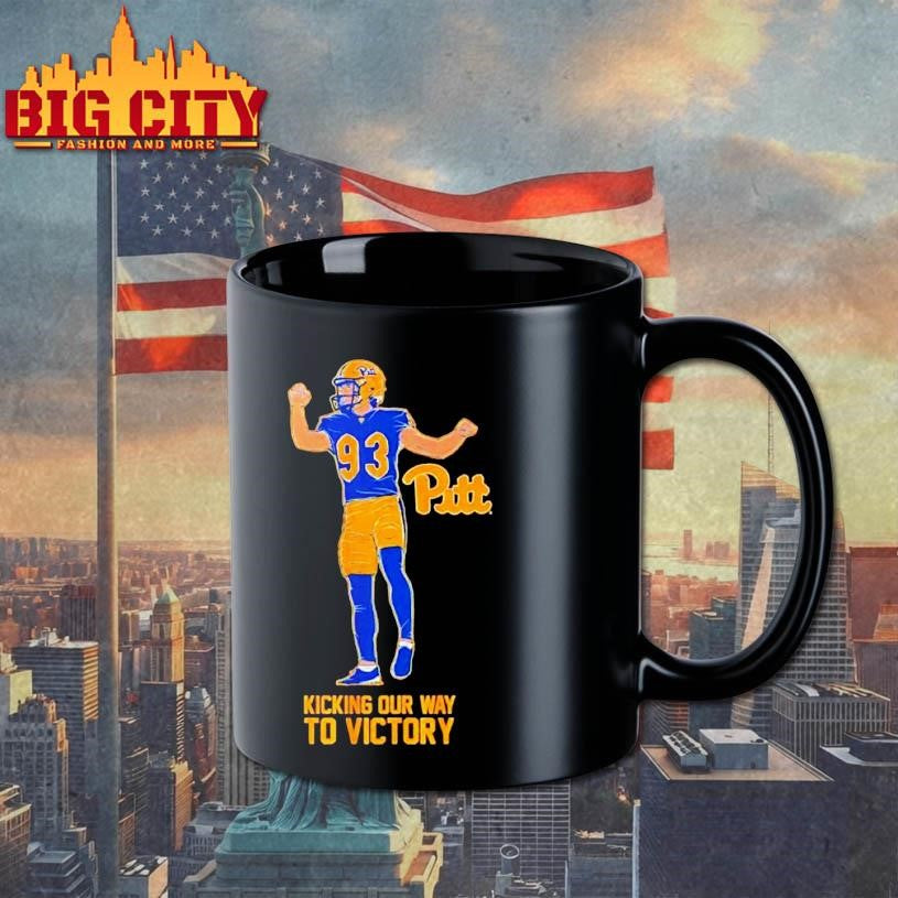 Pitt Panthers Football Trey Butkowski kicking our way to Victory Shirt