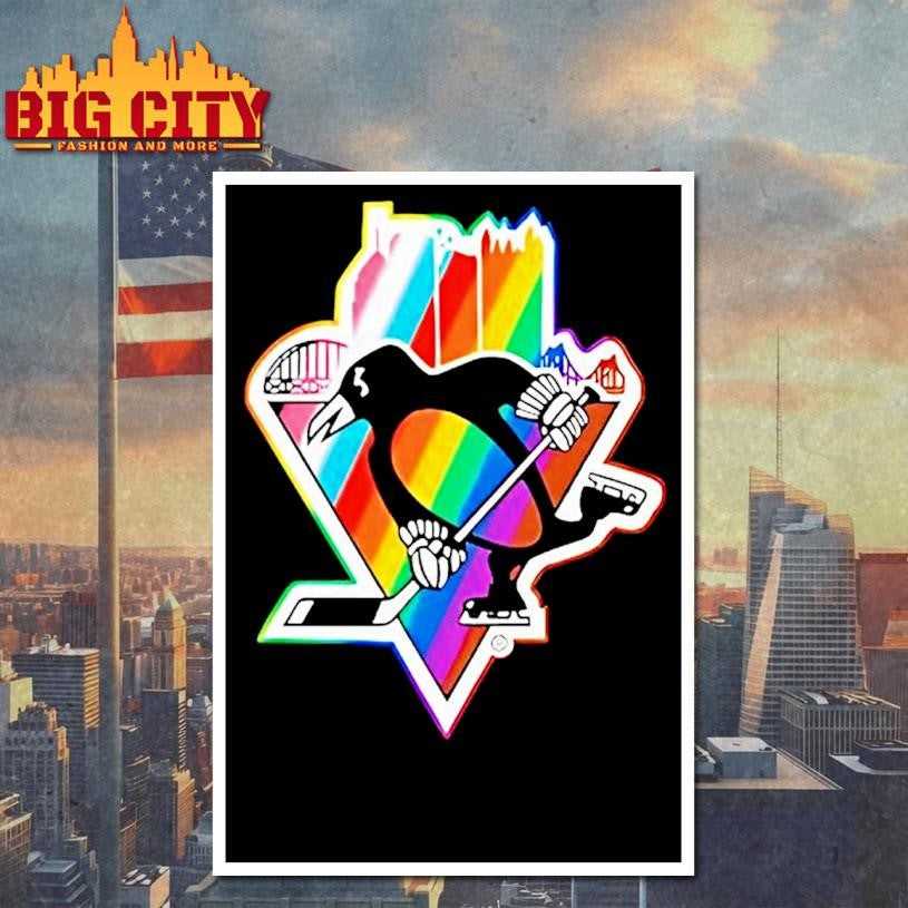 Pittsburgh Penguins Hockey Pride Lgbtq Shirt