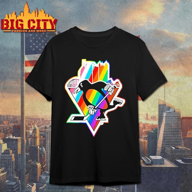 Pittsburgh Penguins Hockey Pride Lgbtq Shirt