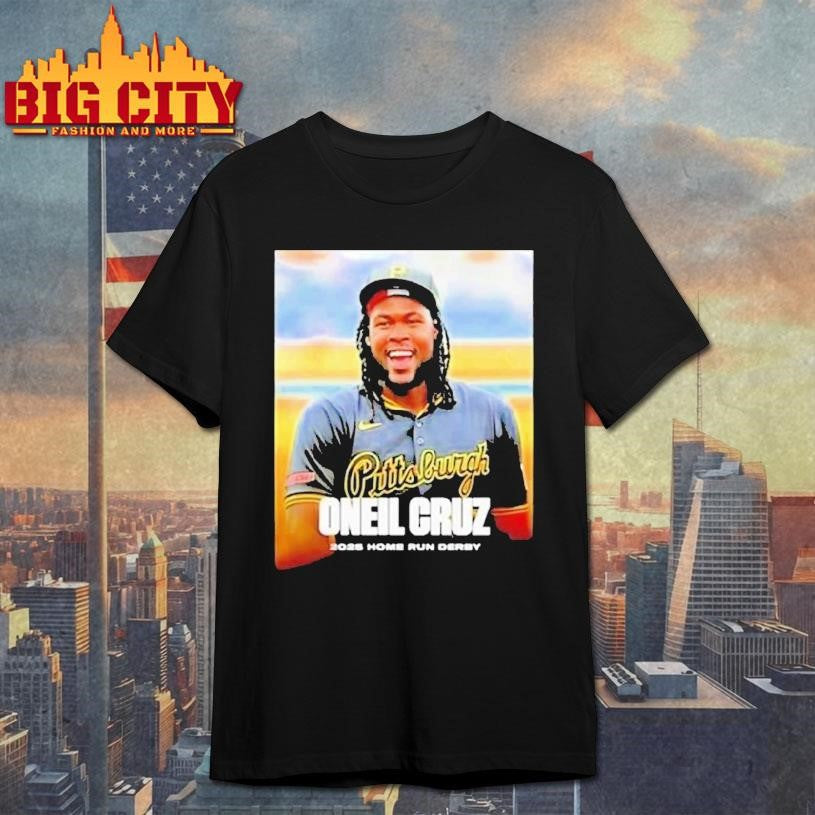 Pittsburgh Pirates Oneil Cruz 2025 Home Run Derby Shirt