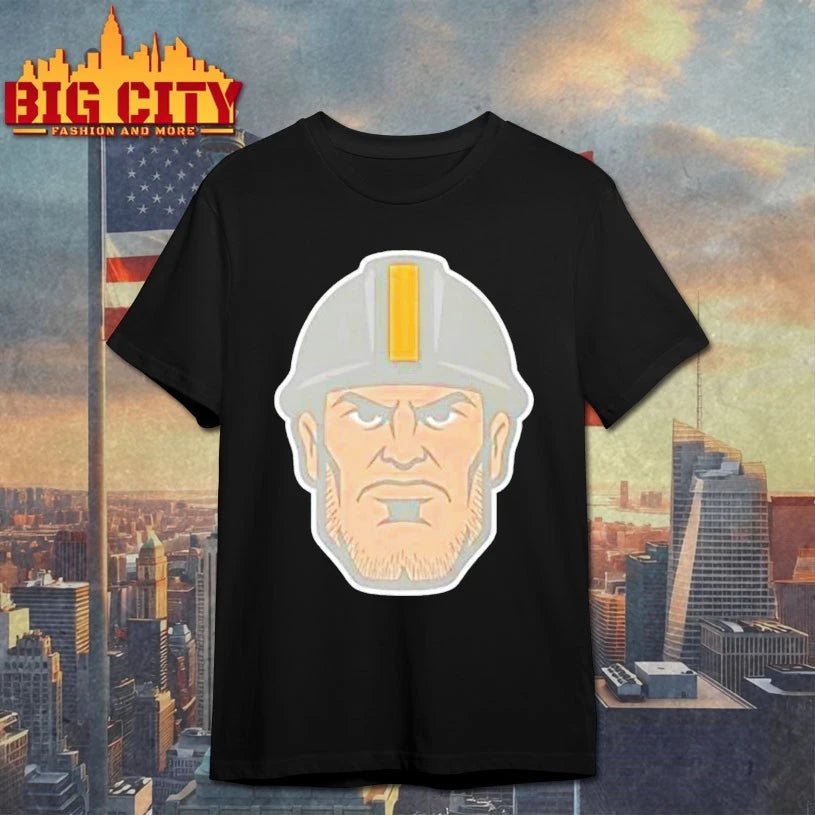 Pittsburgh Slers Sl Head Adult Logo Shirt