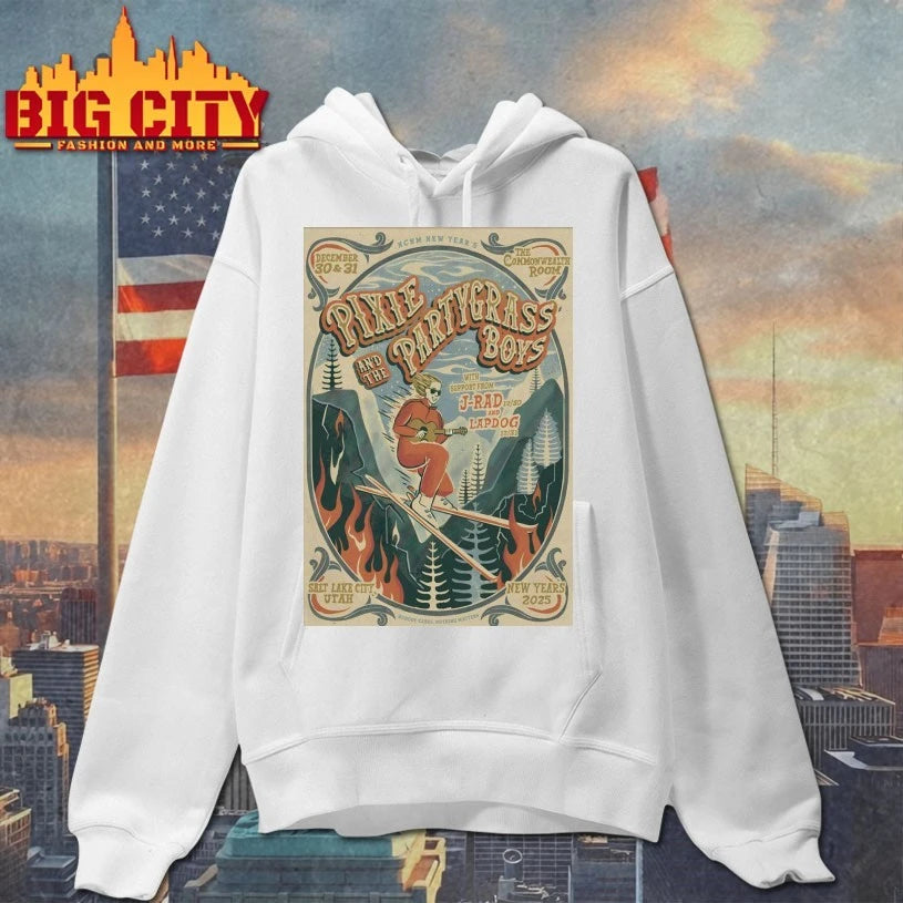 Pixie and The Partygrass Boys Dec 30-31 2025 Salt Lake City UT Poster Shirt