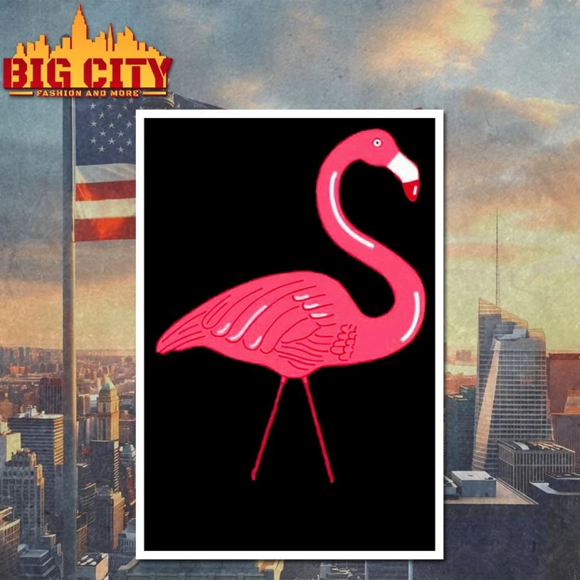 Plastic Flamingo pink shirt