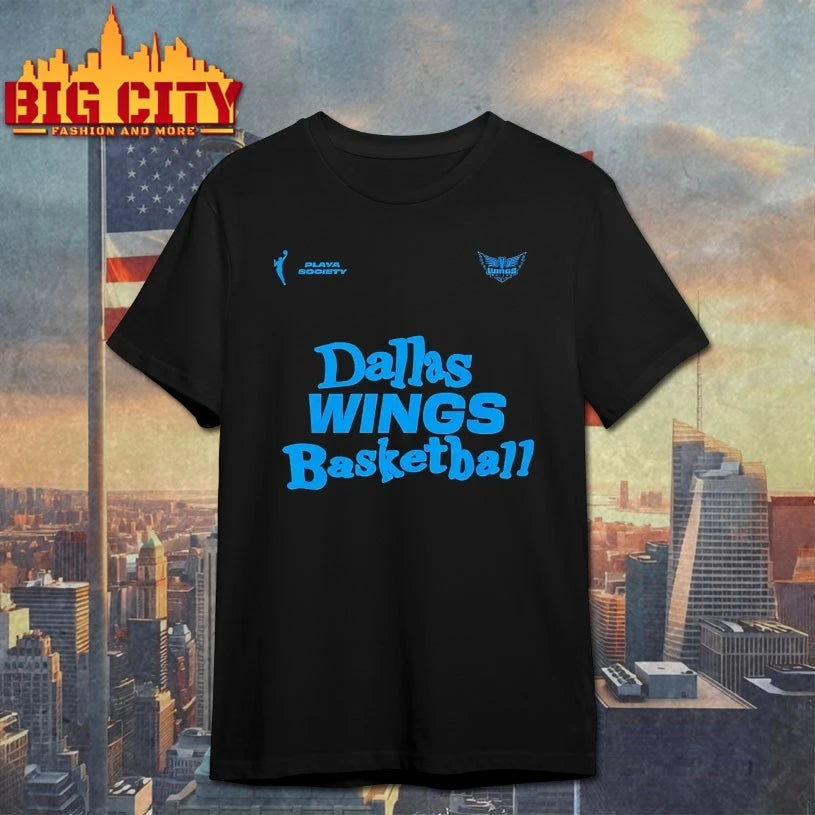 Playa Society Dallas Wings Basketball shirts