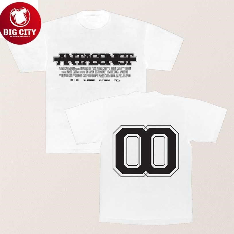 Playboi Carti Antagonist 2.0 00 Two Sided Shirt
