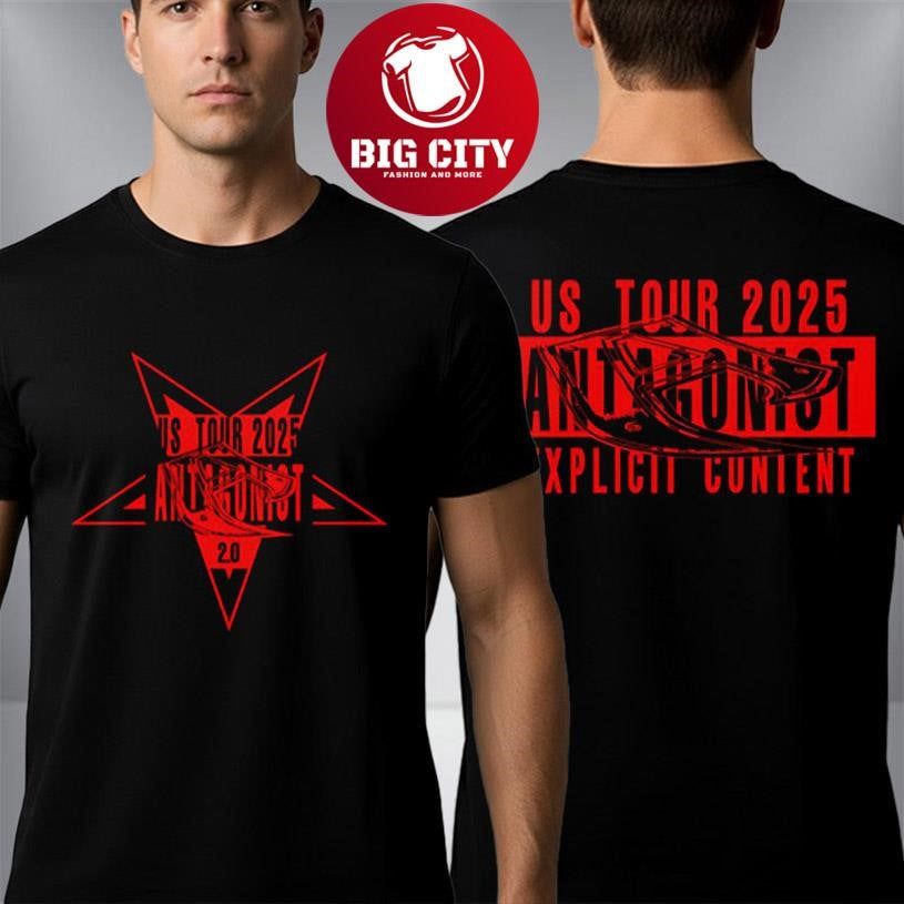 Playboi Carti Antagonist Tour 2.0 Star Two Sided Shirt