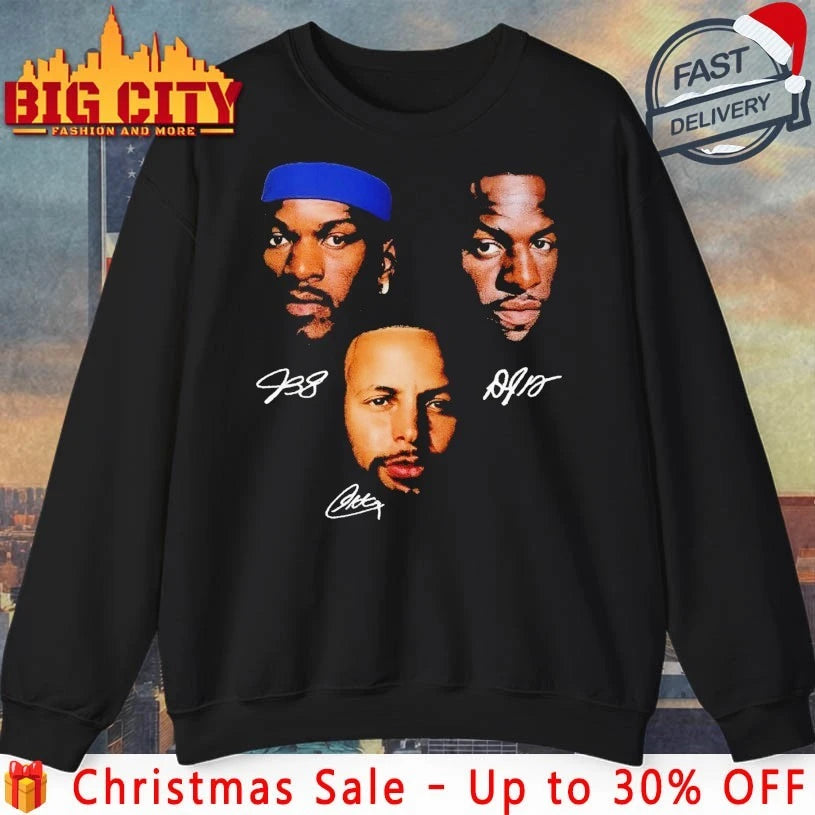 Podz Jimmy Butler Draymond Green Steph Curry Signature The Big Three shirt